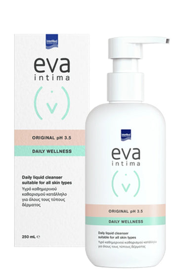 Eva Intima Original pH 3.5 Daily Wellness 250ml - Καθαριστικό Ευαίσθητης Περιοχής για Καθημερινή Χρήση